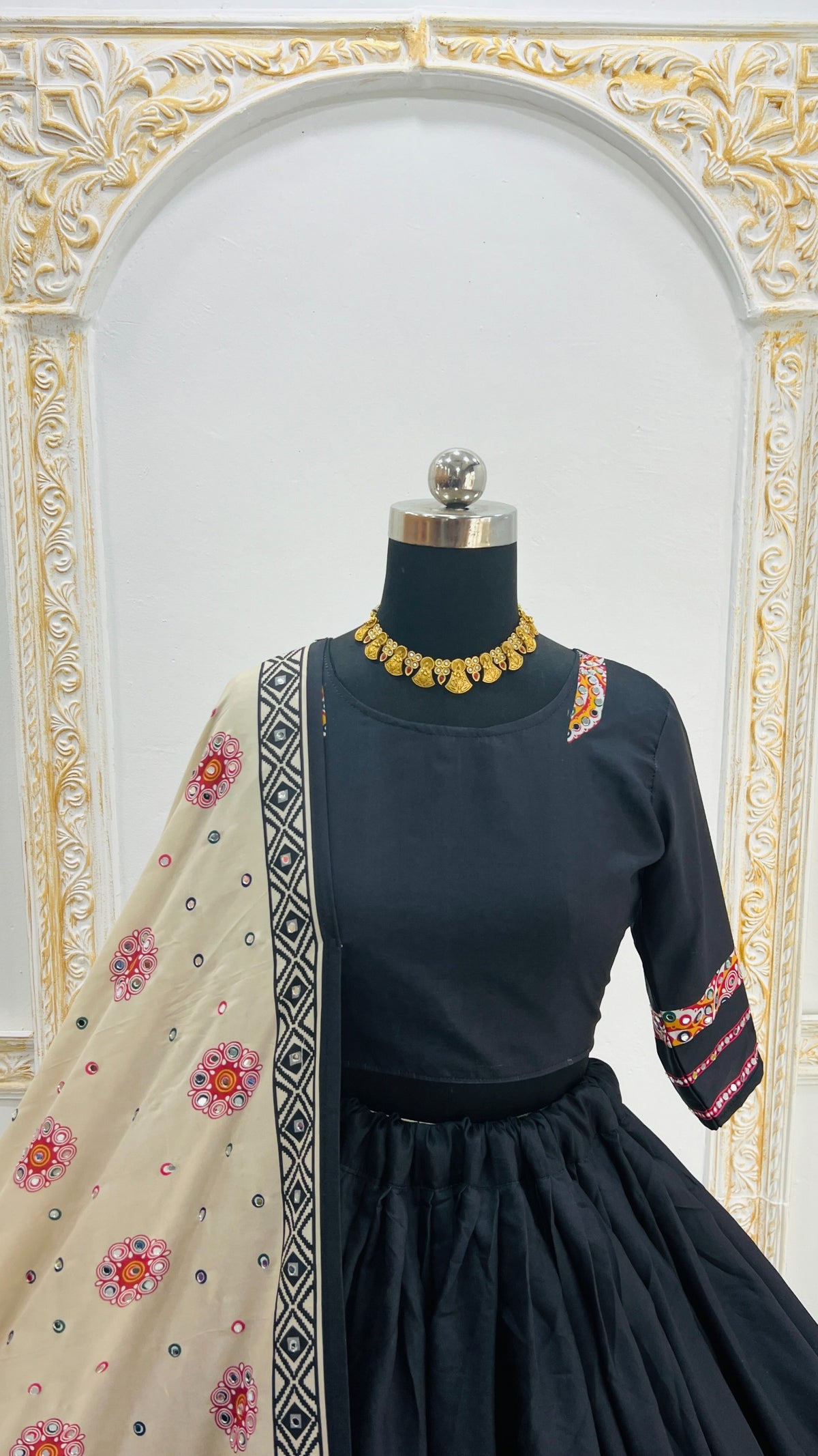 Black Wedding & Festive Wear Designer Lehenga for Women