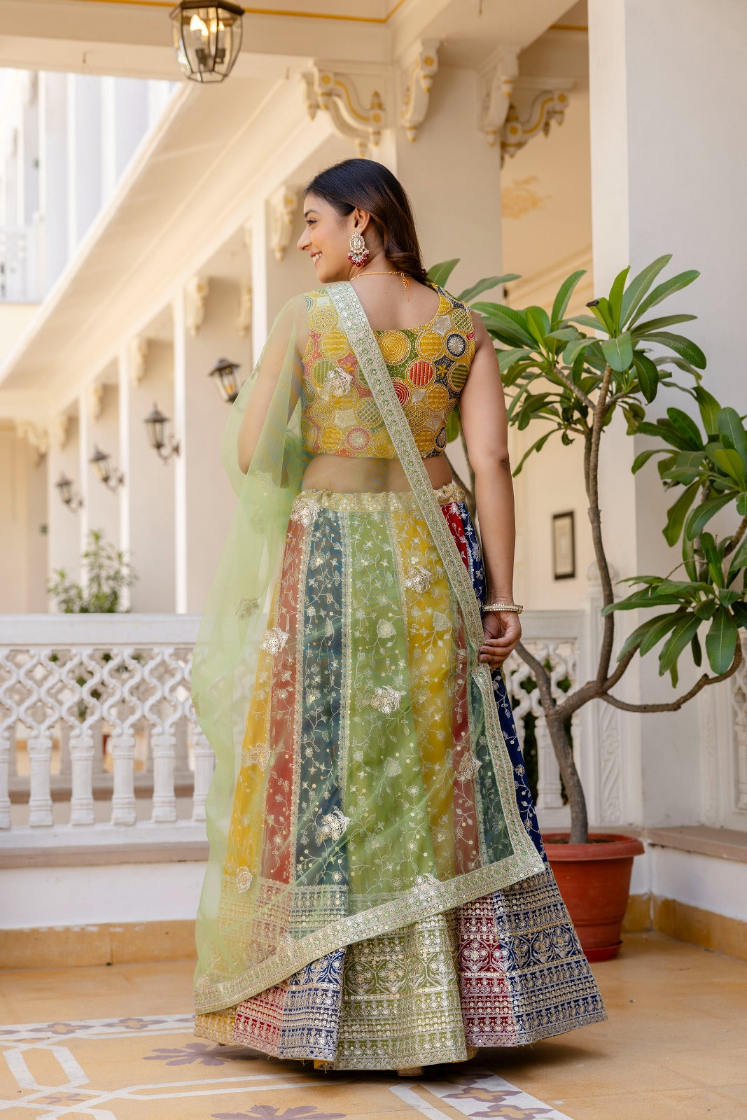 Varnika Sequin Georgette Lehenga for Women