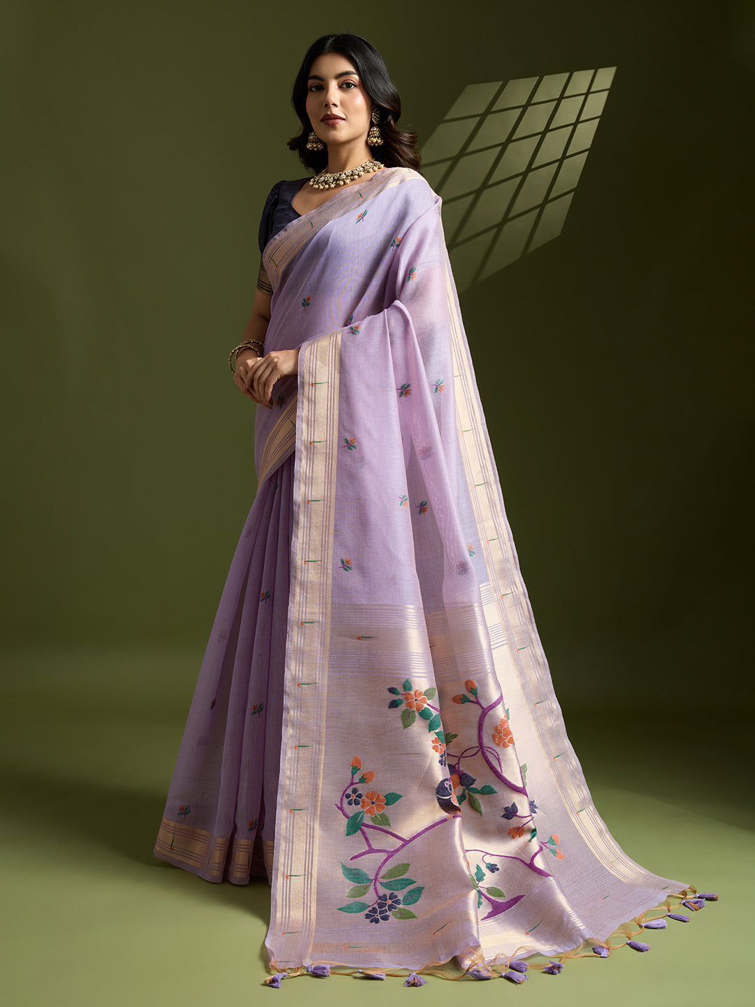 Printed Saree