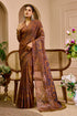 Floral Tissue Handloom Cotton Saree With Zari for Women