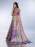 Mauve Erode Cotton Saree with Graceful Purple Border for Women