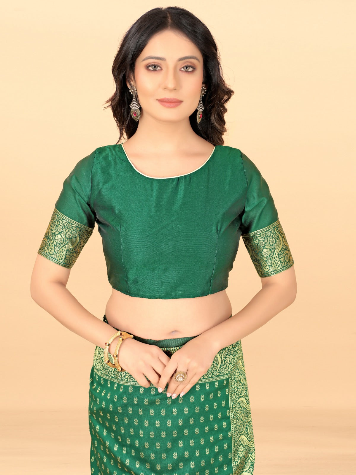 Banarasi Soft Silk Jacquard Zari Saree