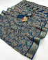 Classic Calcutta Moss Designer Saree for Women