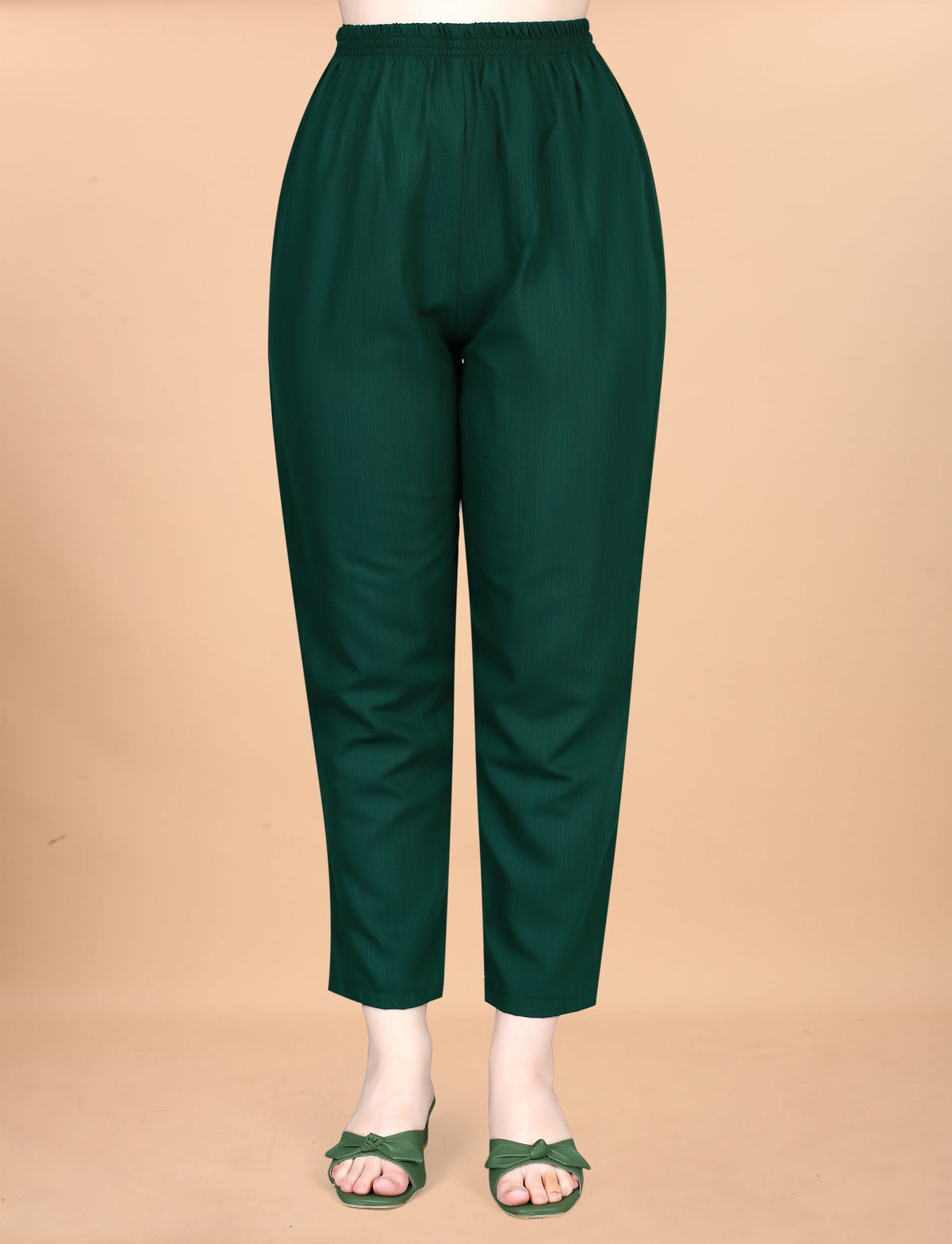 Emerald Green Embroidered Kurta Pant Dupatta Set for Women
