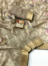 Golden Petal Organza Cotton Silk Festive Saree for Women