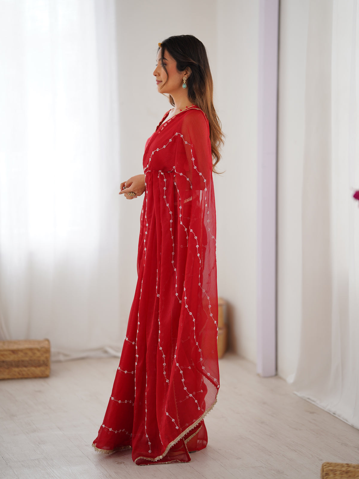 Heavy Sitara Fancy Saree for Wedding &amp; Party Wear for Women