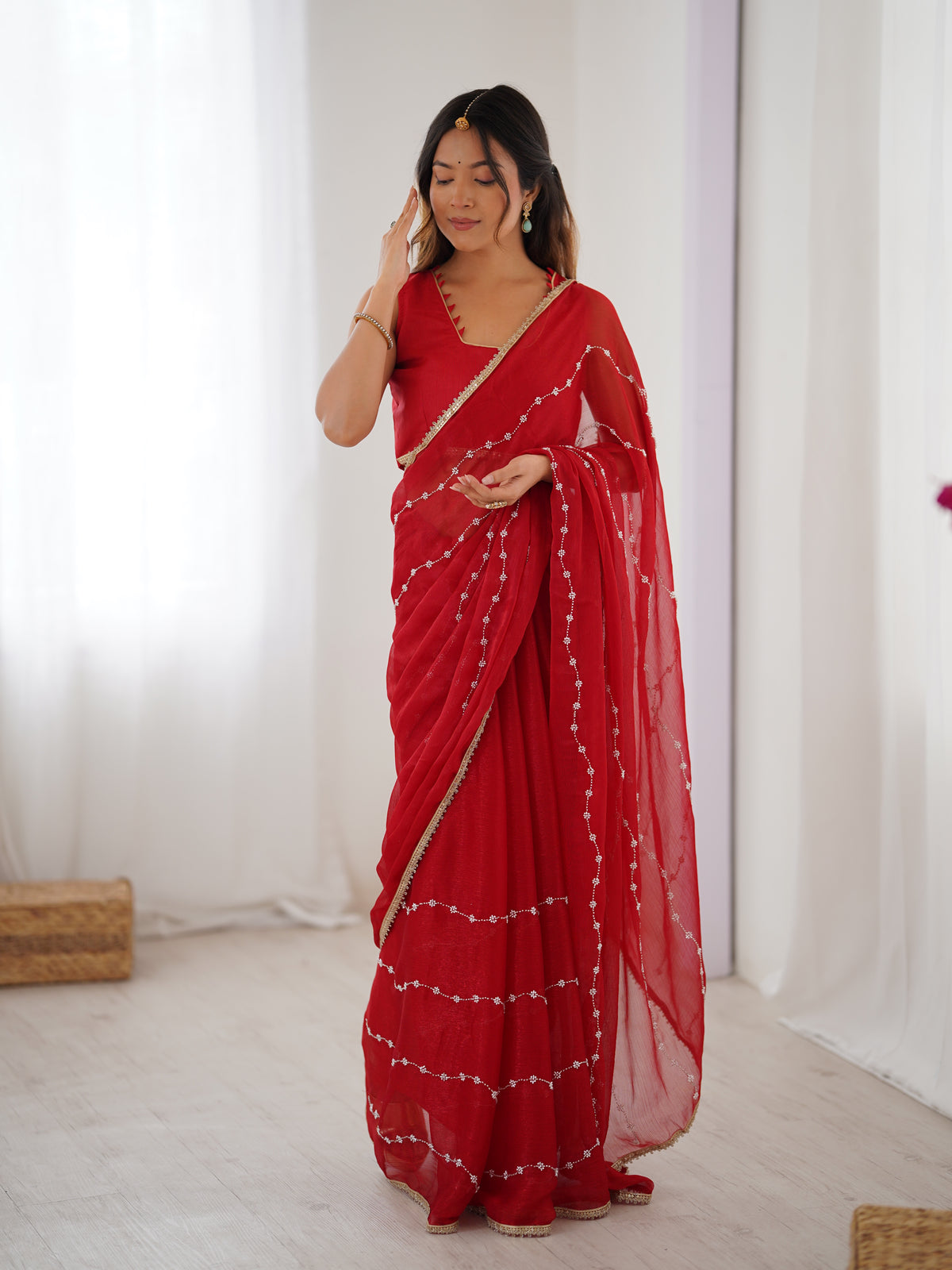 Heavy Sitara Fancy Saree for Wedding &amp; Party Wear for Women