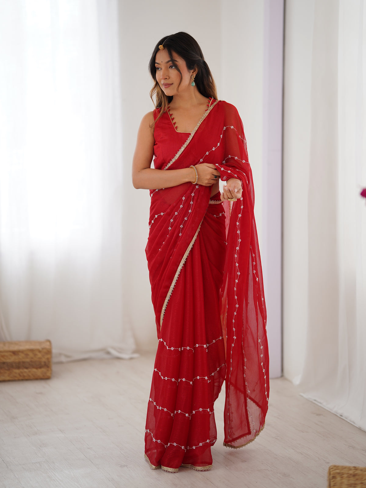 Heavy Sitara Fancy Saree for Wedding &amp; Party Wear for Women