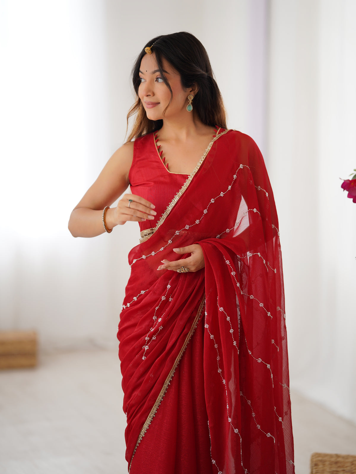 Heavy Sitara Fancy Saree for Wedding &amp; Party Wear for Women