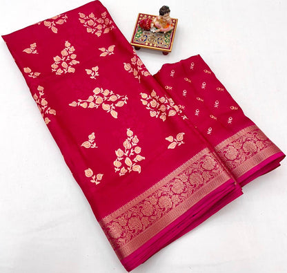 Calcutta Moss Mellow Georgette Printed Saree for Women