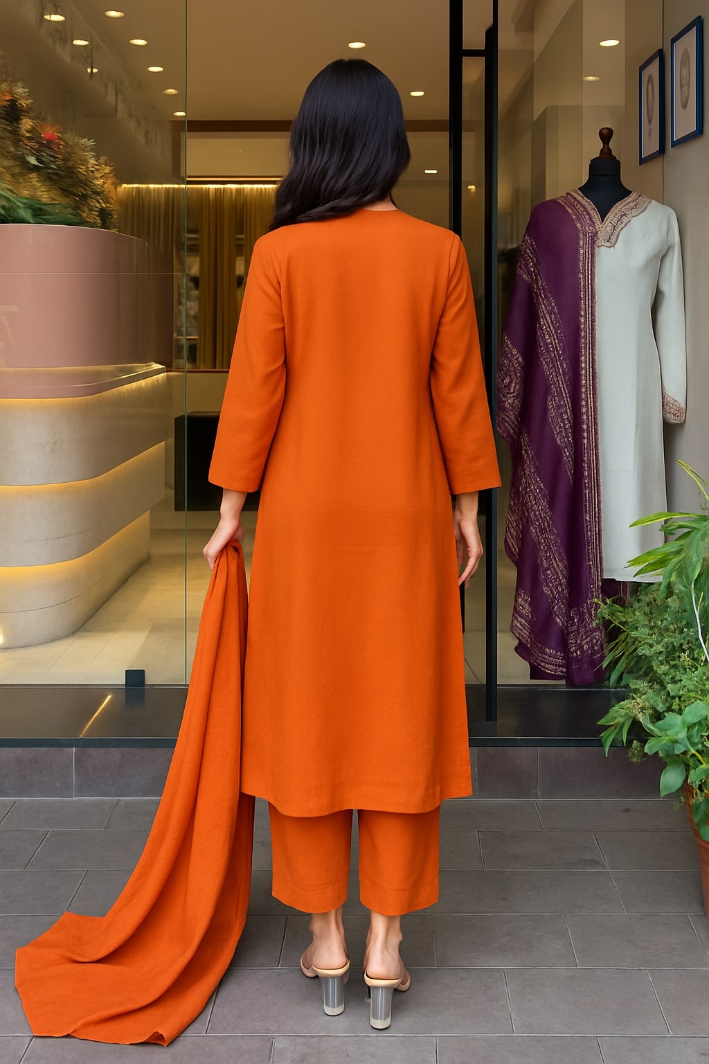 SunsetCharm Ethnic Suit