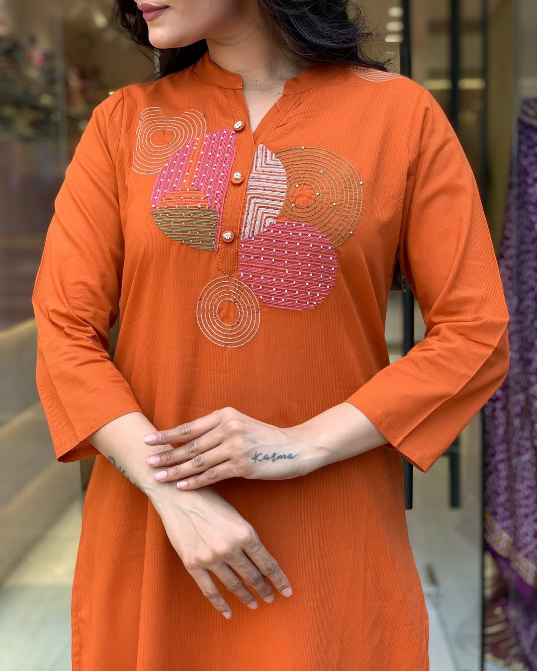 SunsetCharm Ethnic Suit