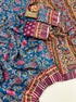 Traditional Blue Pashmina Saree With Shawl For Weddings for Women