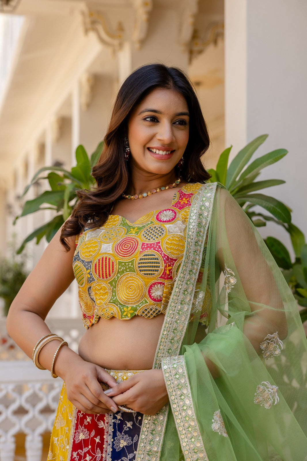 Varnika Sequin Georgette Lehenga for Women