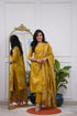 Yellow Chanderi Radiance Embroidered Suit for Women